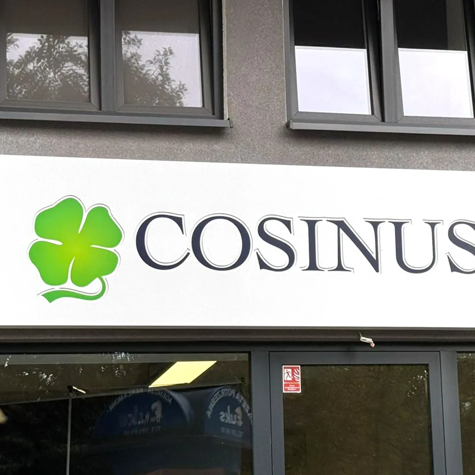 Kaseton reklamowy dla Cosinus
