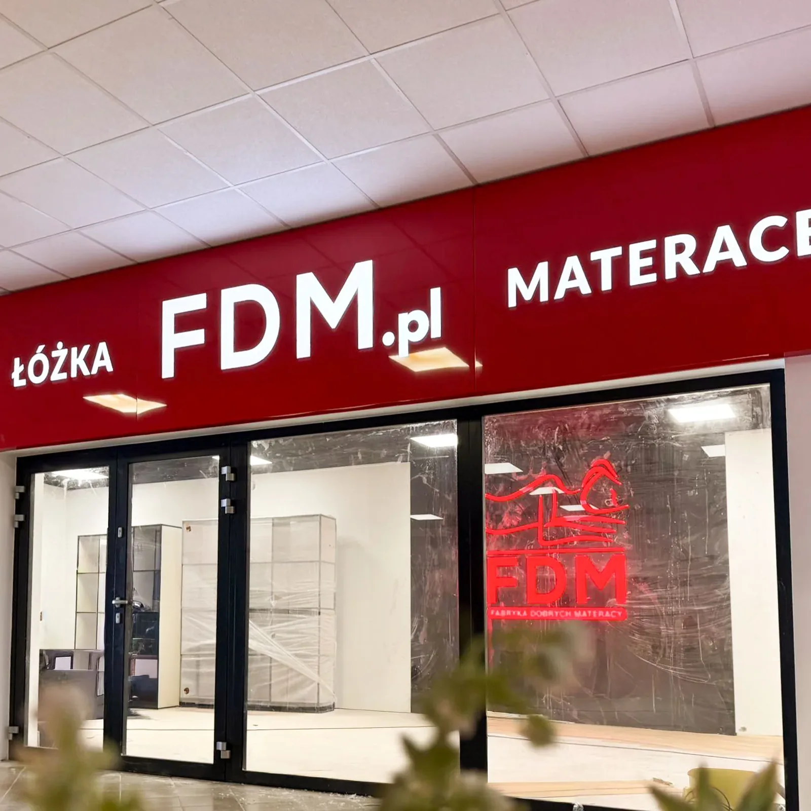 Kaseton reklamowy dla FDM